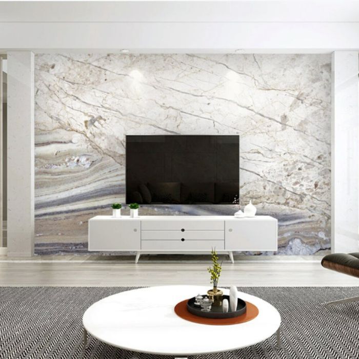light.jpg Light Bone Marble 3d Photo Vinyl Wallpaper Self Adhesive Peel and Stick Wall Murals Wall Decoration Minimalistic Scandinavian Removable - Image 1